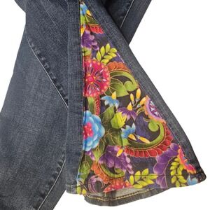 American Eagle Extreme Flex Jeans Foral Flare Legs Size‎ 29x34 Rare